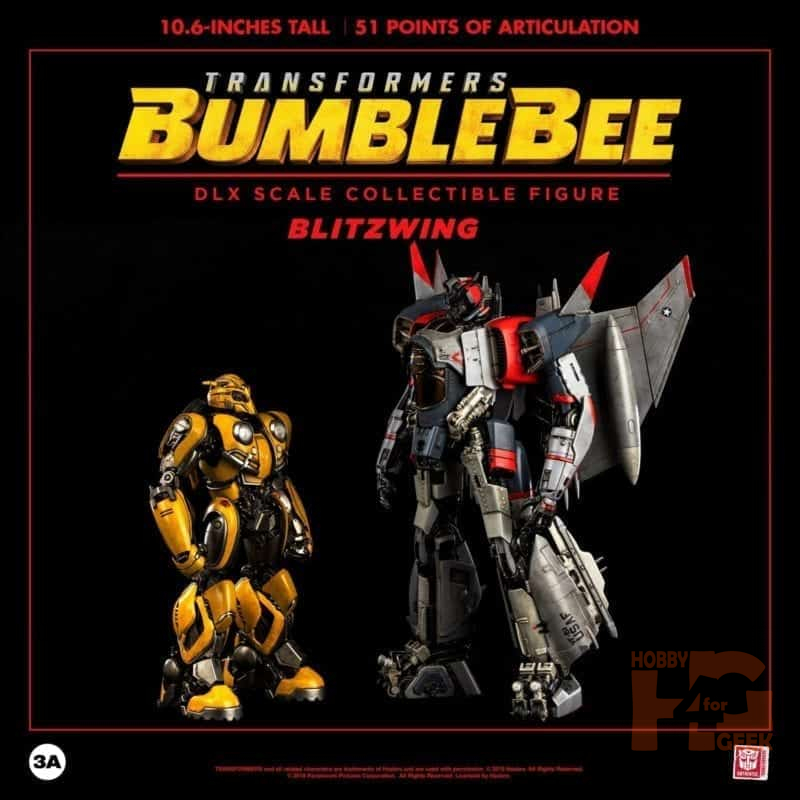 3a Transformers Blitzwing Dlx Serie da collezione