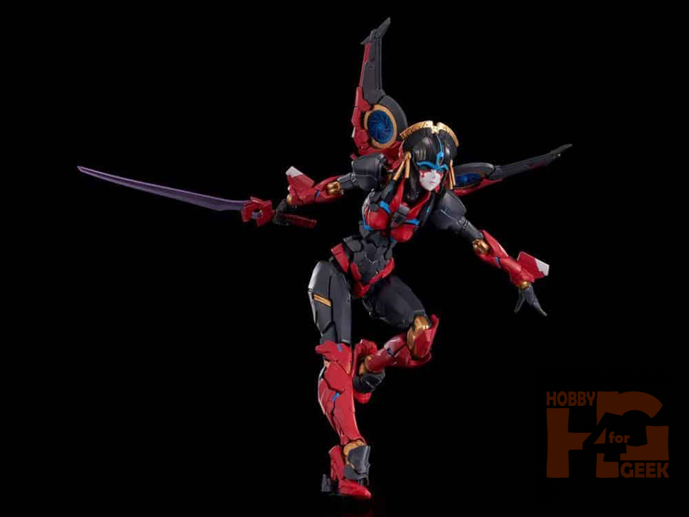 Flame Toys Transformers Furai Modelset Windblade