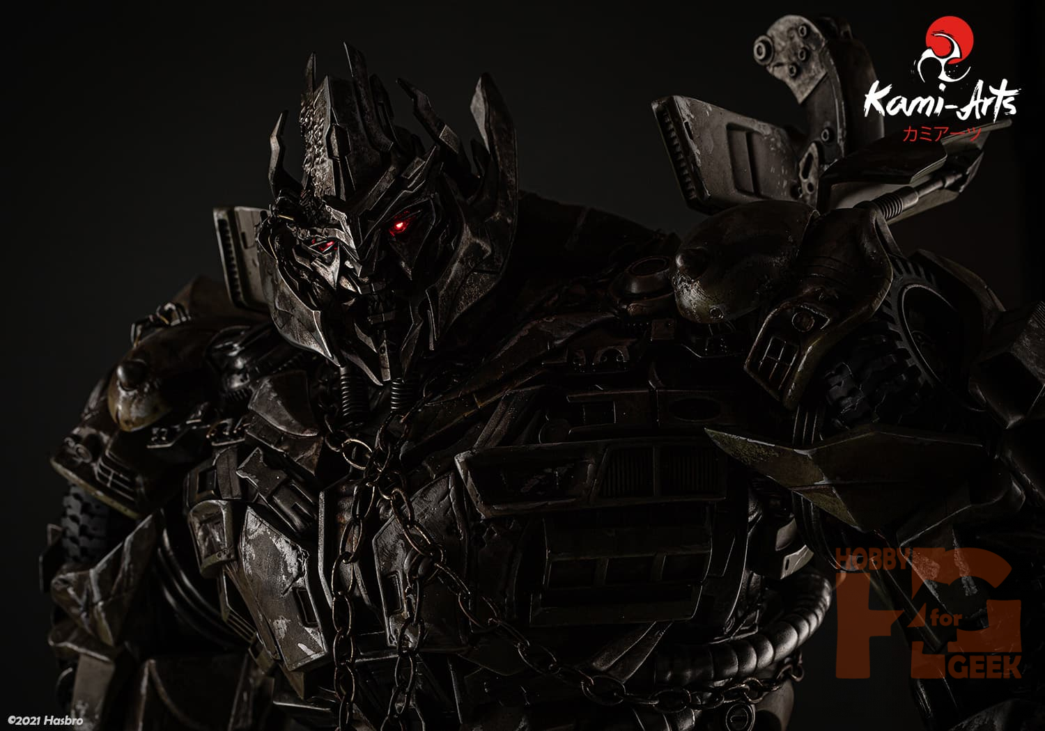 Kami Arts Transformers Megatron Standbeeld Vitrine