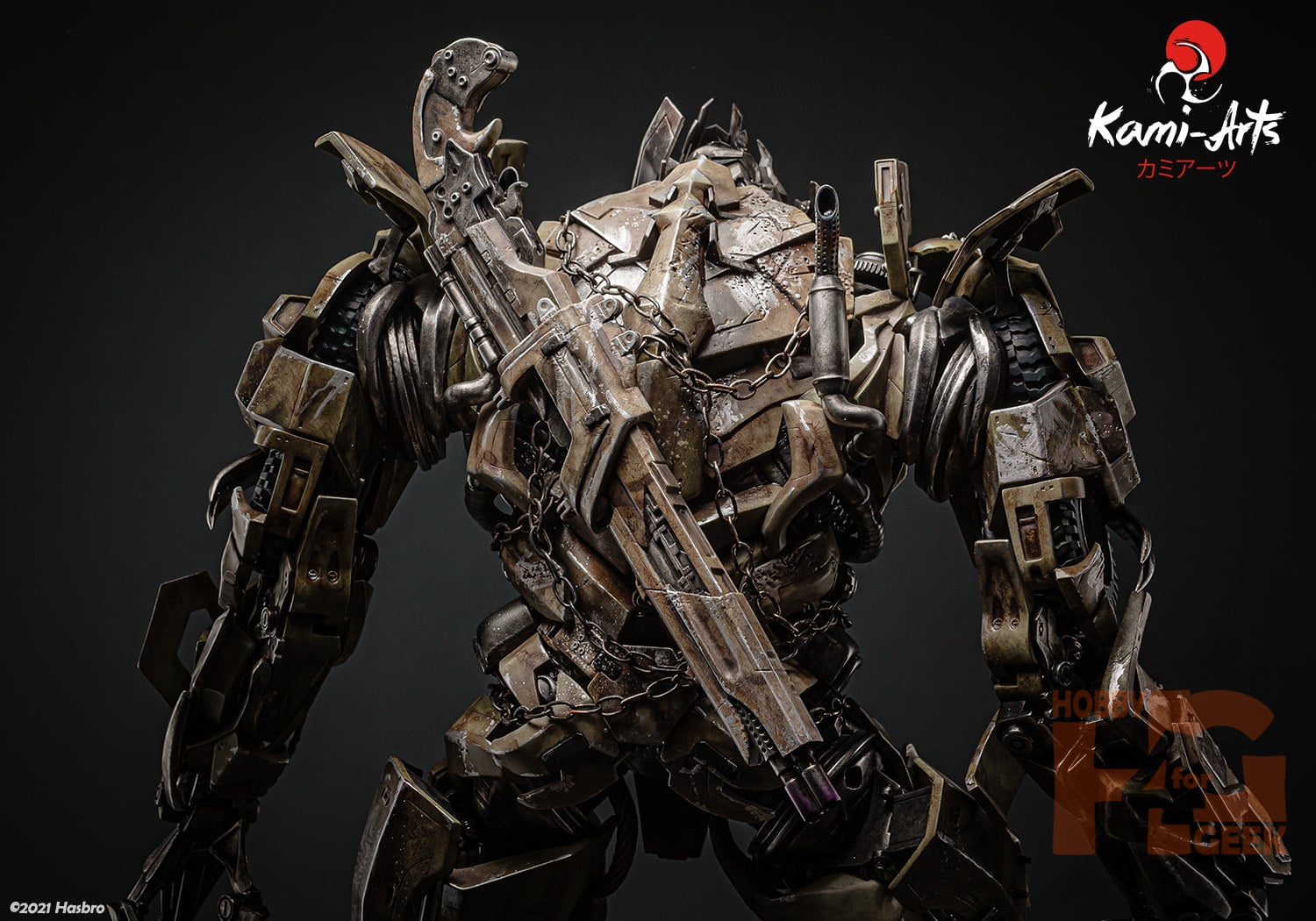 Kami Arts Transformers Megatron Estatua Vitrina