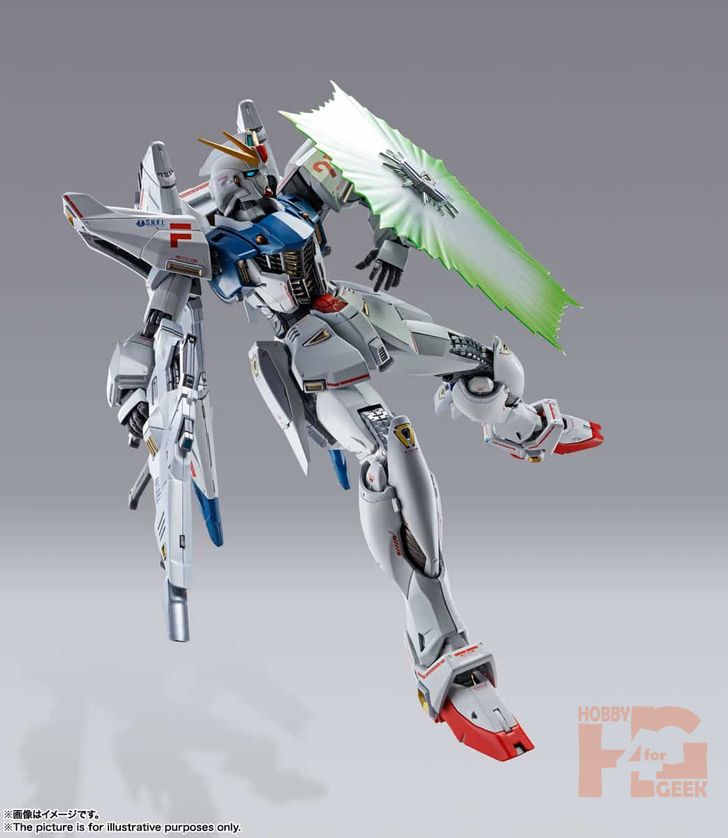 Metal Build Gundam F91 Chronicle White Version