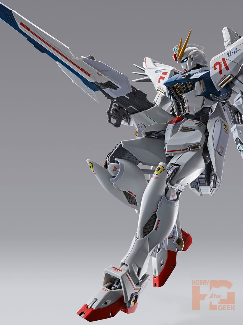 Metalen bouw Gundam F91 kroniek witte versie