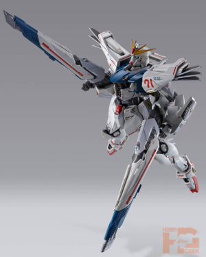 Metallbau Gundam F91 Chronik Weiße Version
