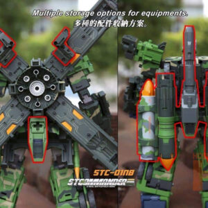 Tfc Toys Stcommander Stc 01nb Nuclear Blast Ver