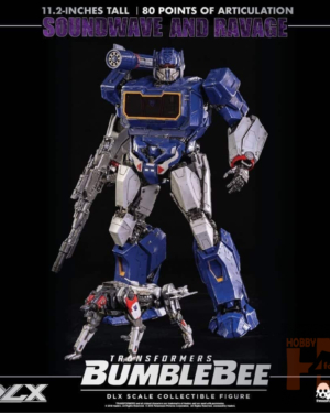 3zero Transformers Soundwave Ravage Dlx Serie da collezione
