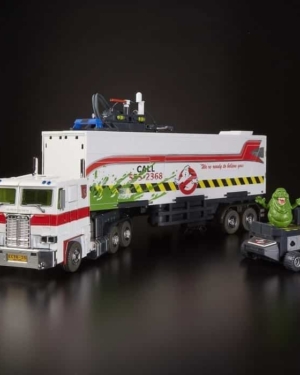 Transformers Ghostbusters Mp 10g Ecto 35 Optimus Prime