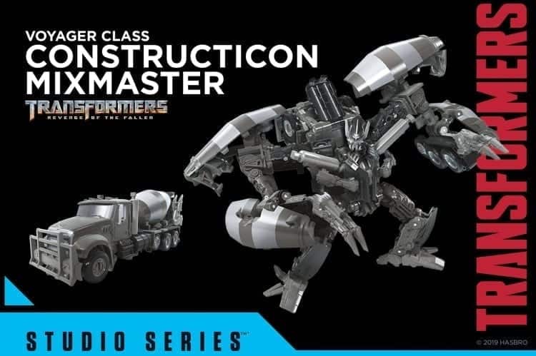 Transformers Studio Series 53 Voyager Constructicon Mixmaster