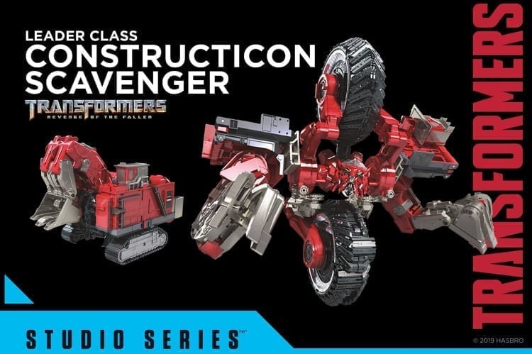 Transformers Studio Series 55 Líder Constructicon Carroñero