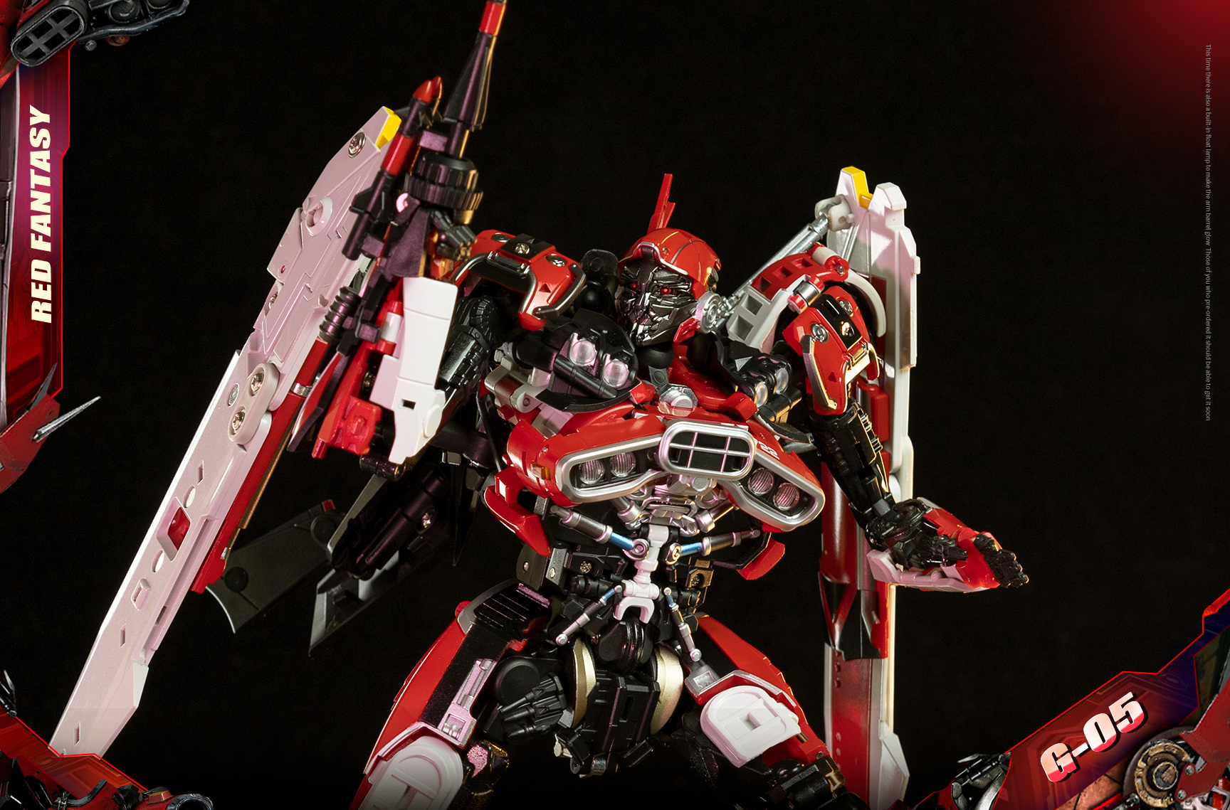 MetaGate G-05 Red Fantasy (Transformers: Bumblebee - Shatter)