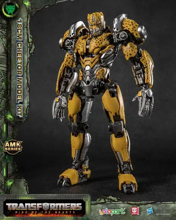 Yolopark Serie Amk Transformers Rise Of The Beasts Cheetor Kit di montaggio