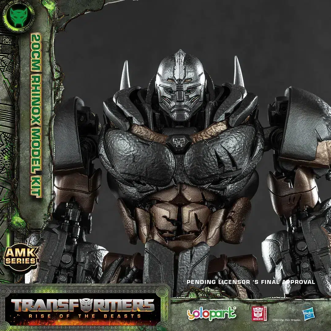 Yolopark Amk serie Transformers opkomst van de beesten Rhinox bouwpakket