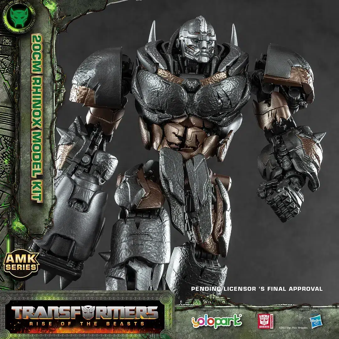 Yolopark Amk serie Transformers opkomst van de beesten Rhinox bouwpakket