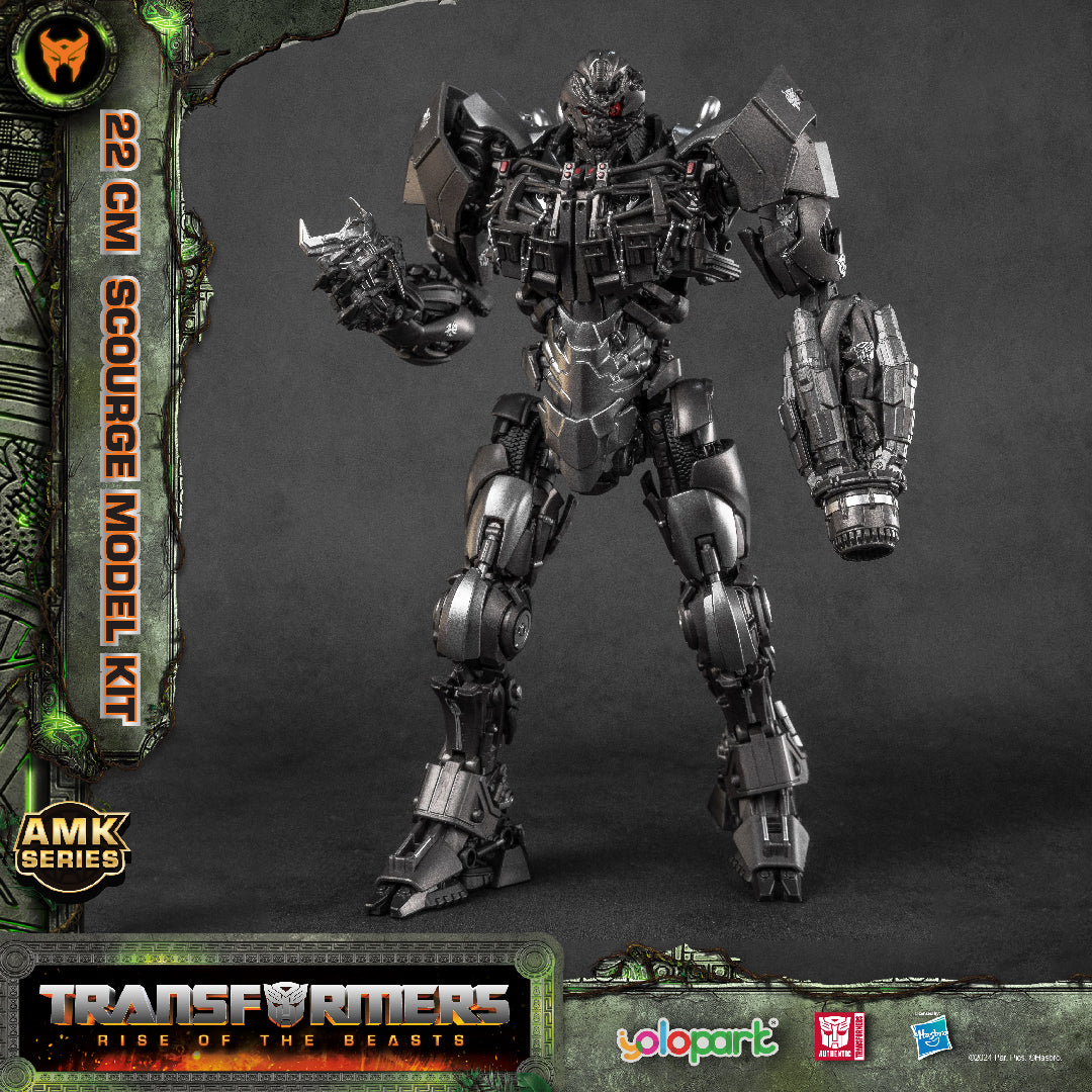 Kit de modelismo Yolopark Amk Series Transformers Rise Of The Beasts Scourge