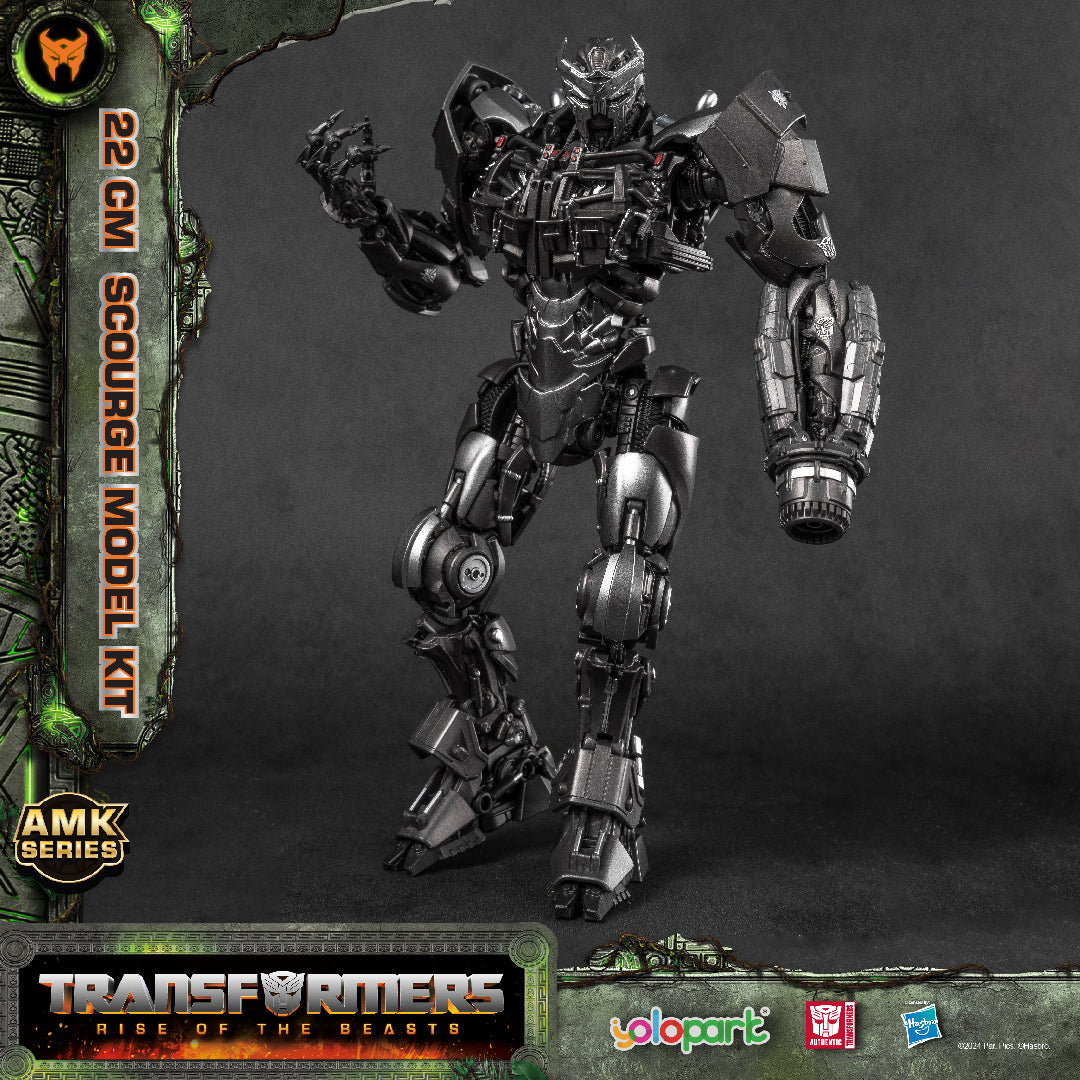 Kit de modelismo Yolopark Amk Series Transformers Rise Of The Beasts Scourge