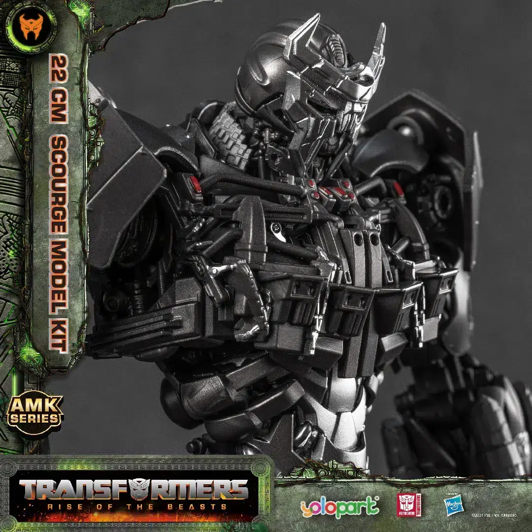 Yolopark Serie Amk Transformers Rise Of The Beasts Scourge Modellino Kit