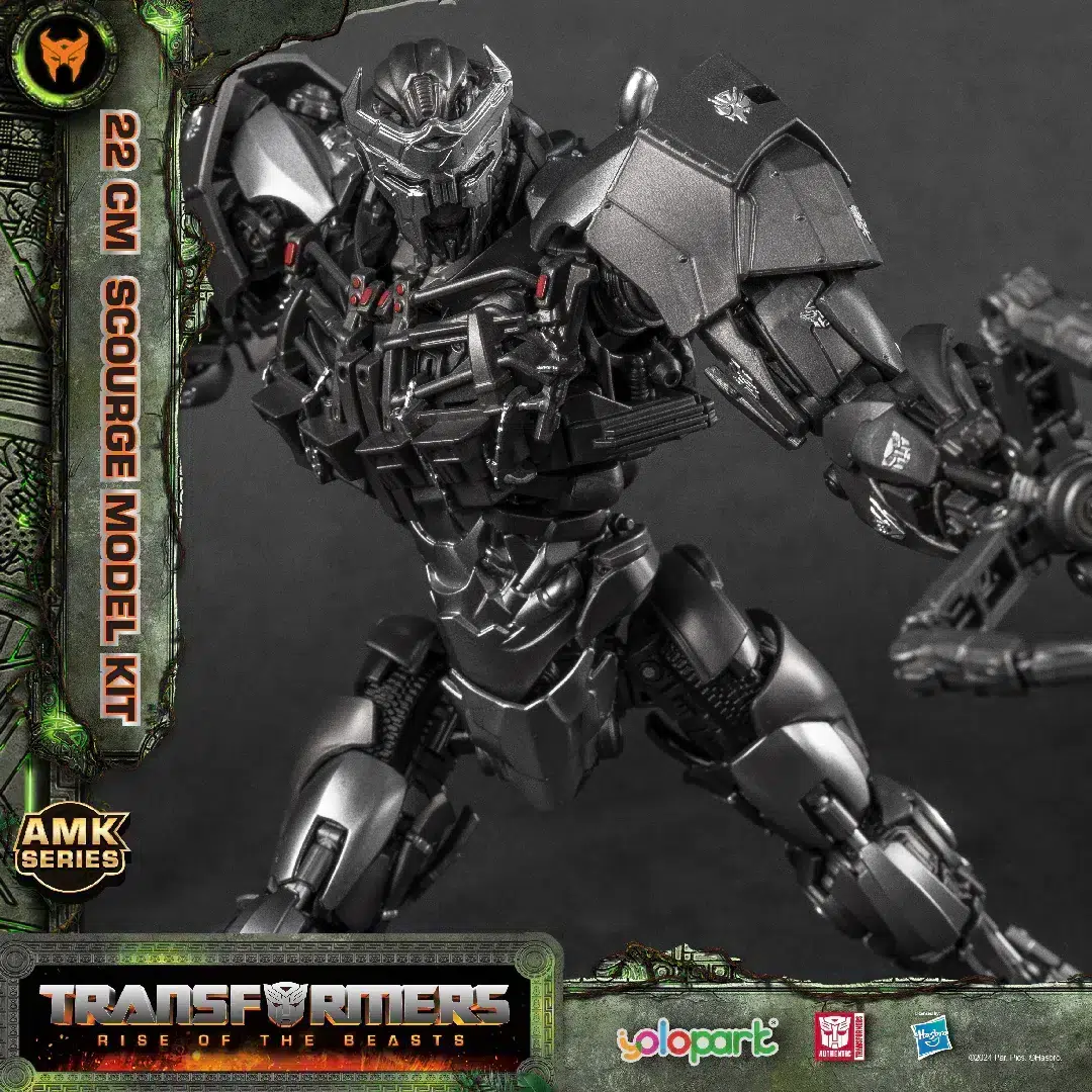 Yolopark Amk Serie Transformers Rise Of The Beasts Scourge Modell-Bausatz