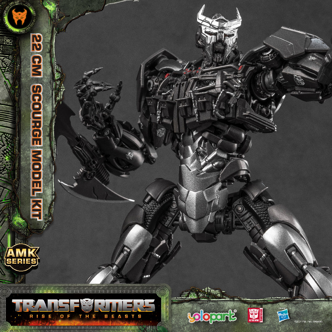 Yolopark Amk Serie Transformers Rise Of The Beasts Scourge Modell-Bausatz