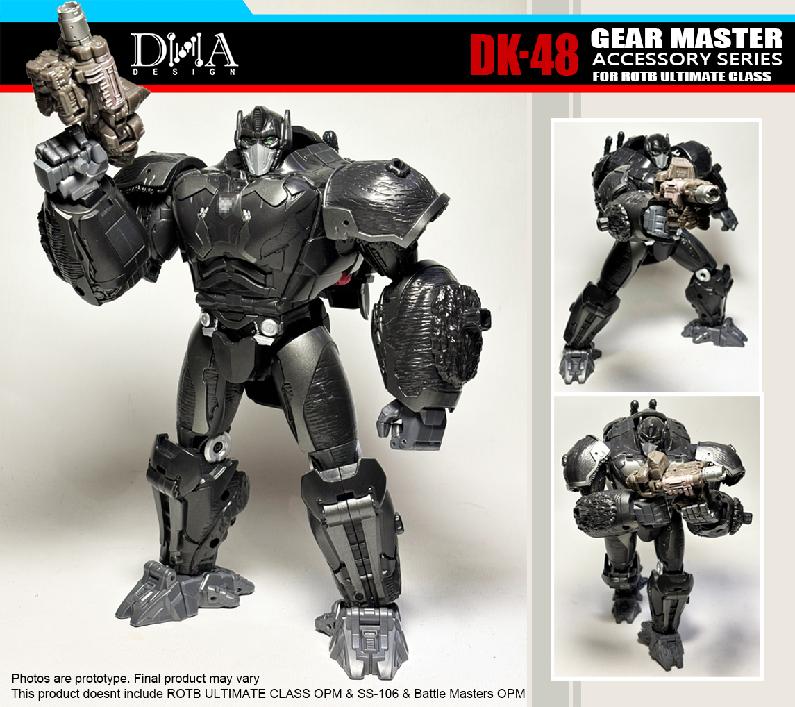 Dna Design Dk 48 Upgrade Kits For Ultimate Class Optimus Primal 11