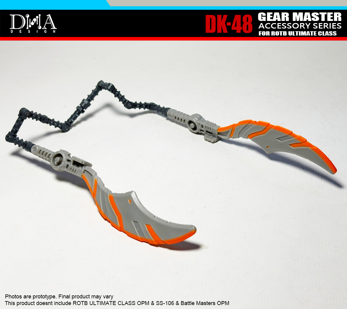 Dna Design Dk 48 Upgrade Kits For Ultimate Class Optimus Primal 16