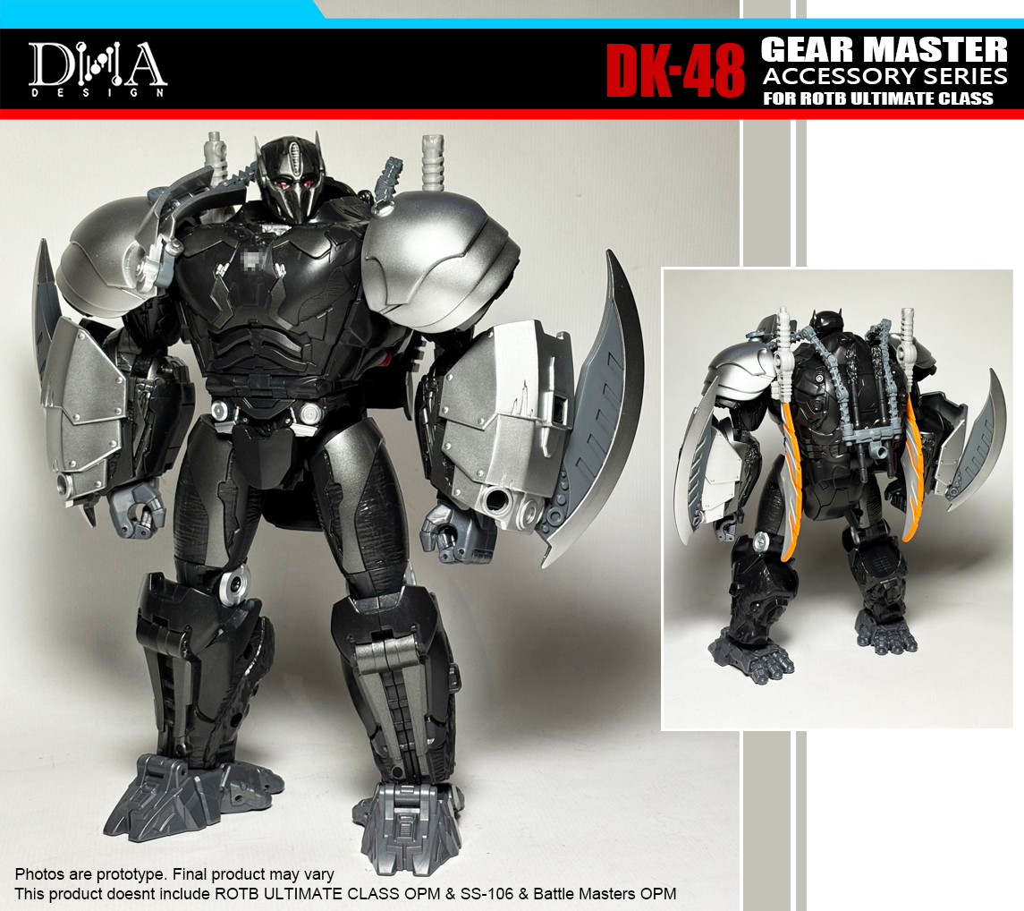 Dna Design Dk 48 Kits De Actualización Para Ultimate Class Optimus Primal 21