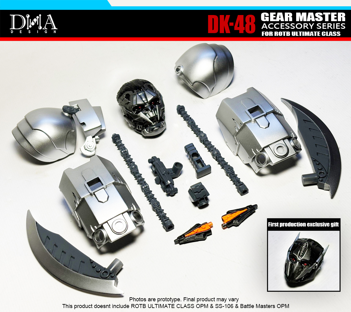 Dna Design Dk 48 Aufrüstsätze für Ultimate Class Optimus Primal 25