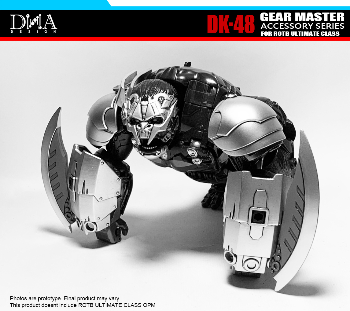 Dna Design Dk 48 Upgrade Kits For Ultimate Class Optimus Primal
