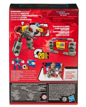 El Transformers La película Studio Series 86 25 Autobot Blaster Eject 4
