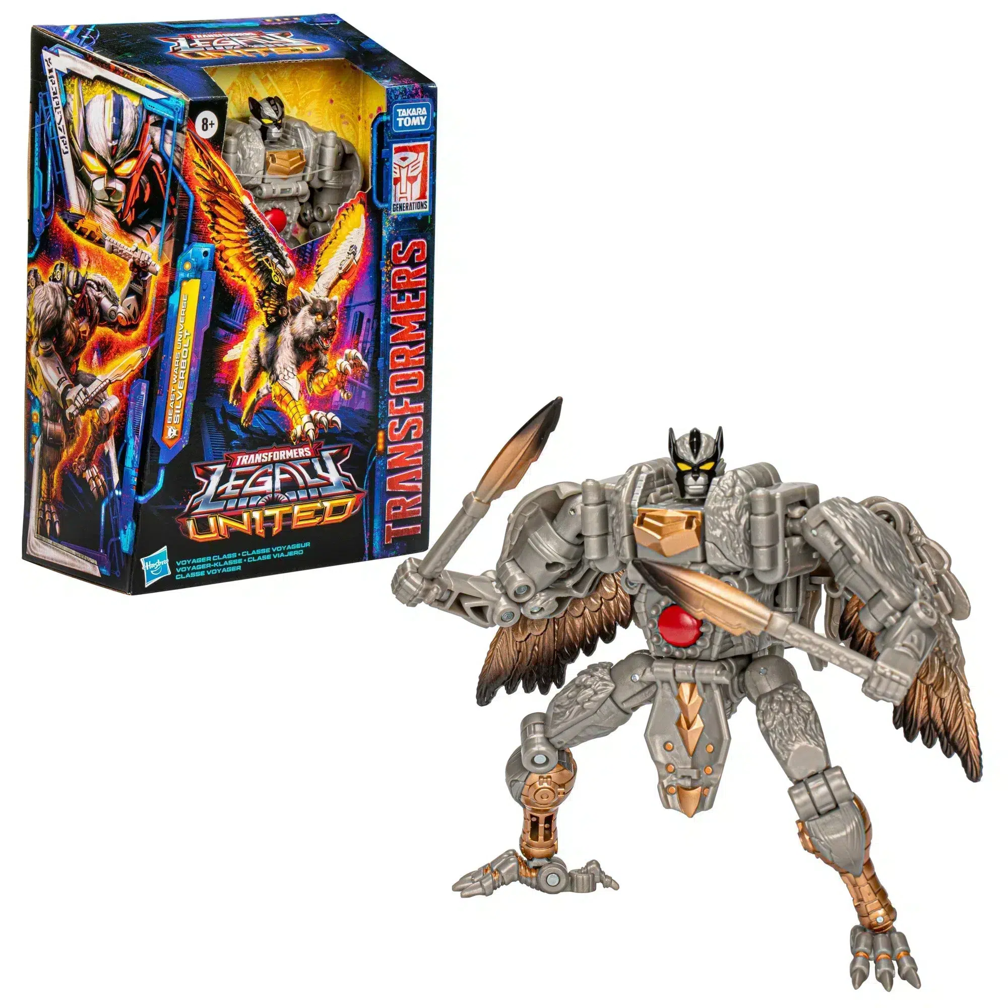 Transformers Legado Unido Beast Wars Universo Silverbolt 4