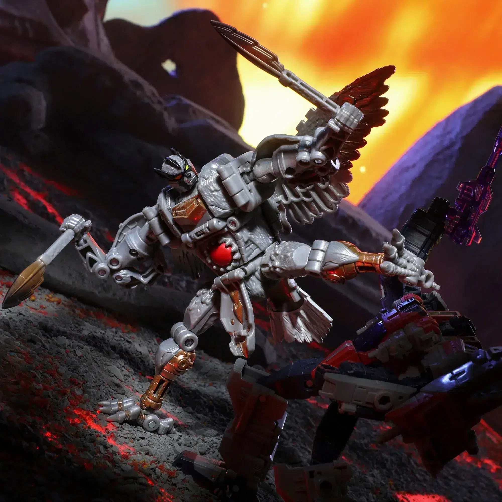 Transformers Legacy United Beast Wars Universum Silverbolt 9